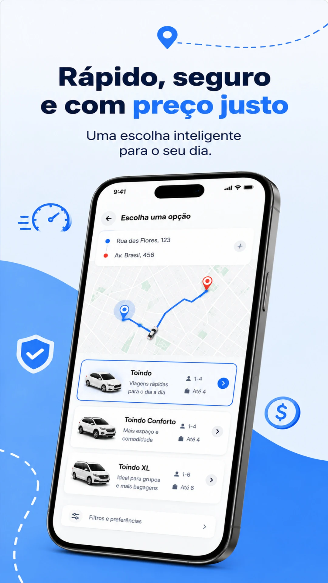 Toindo - solicite sua corrida screenshot